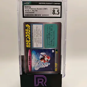 Pokemon - Tomy Pokemon Scratch / Series 1 No. 119 - CGC 8.5