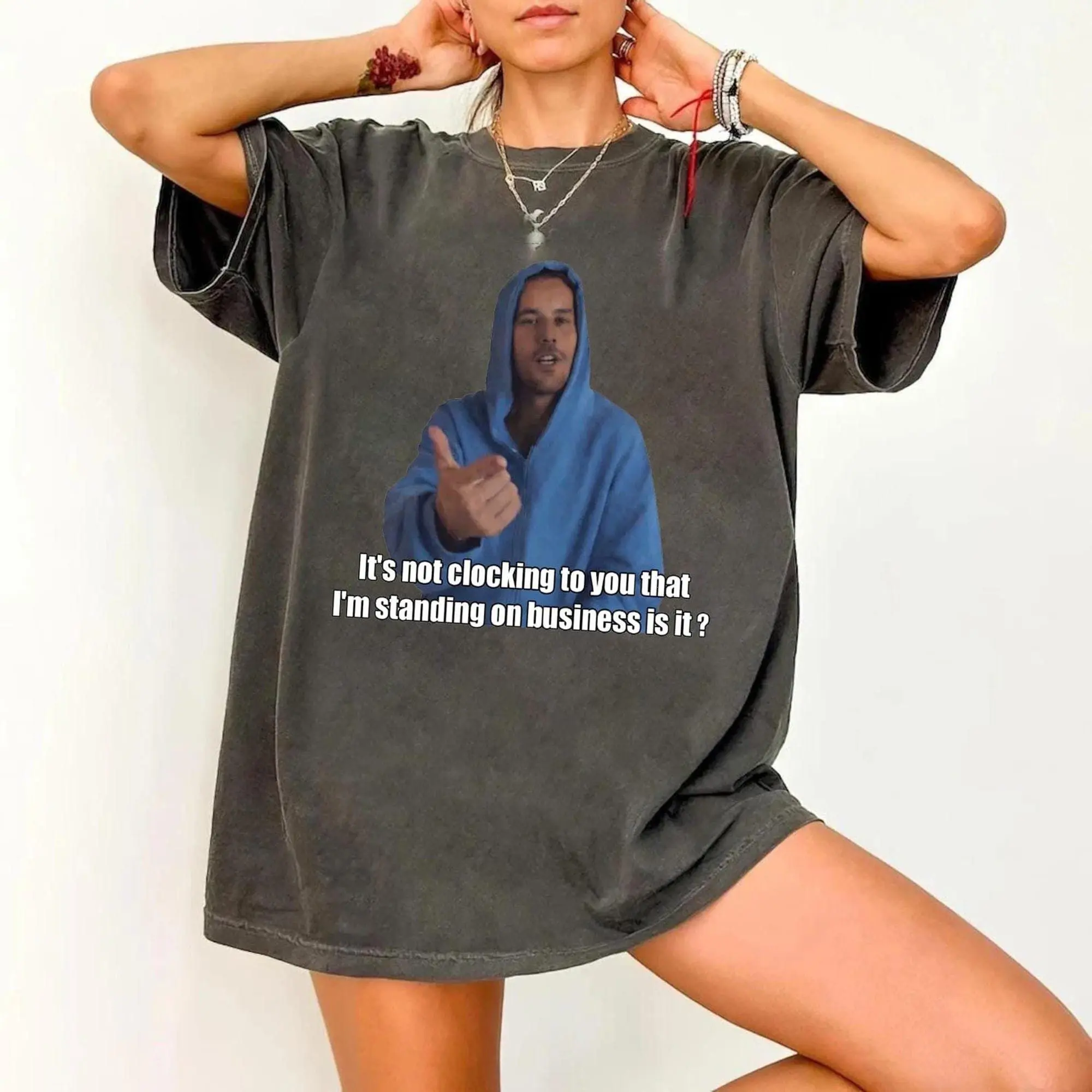 Comfort Colors It�s Not Clocking To You Shirt, Funny Bieber Meme Gift, Retro Bieber Swag Shirt, BieberChella Shirt