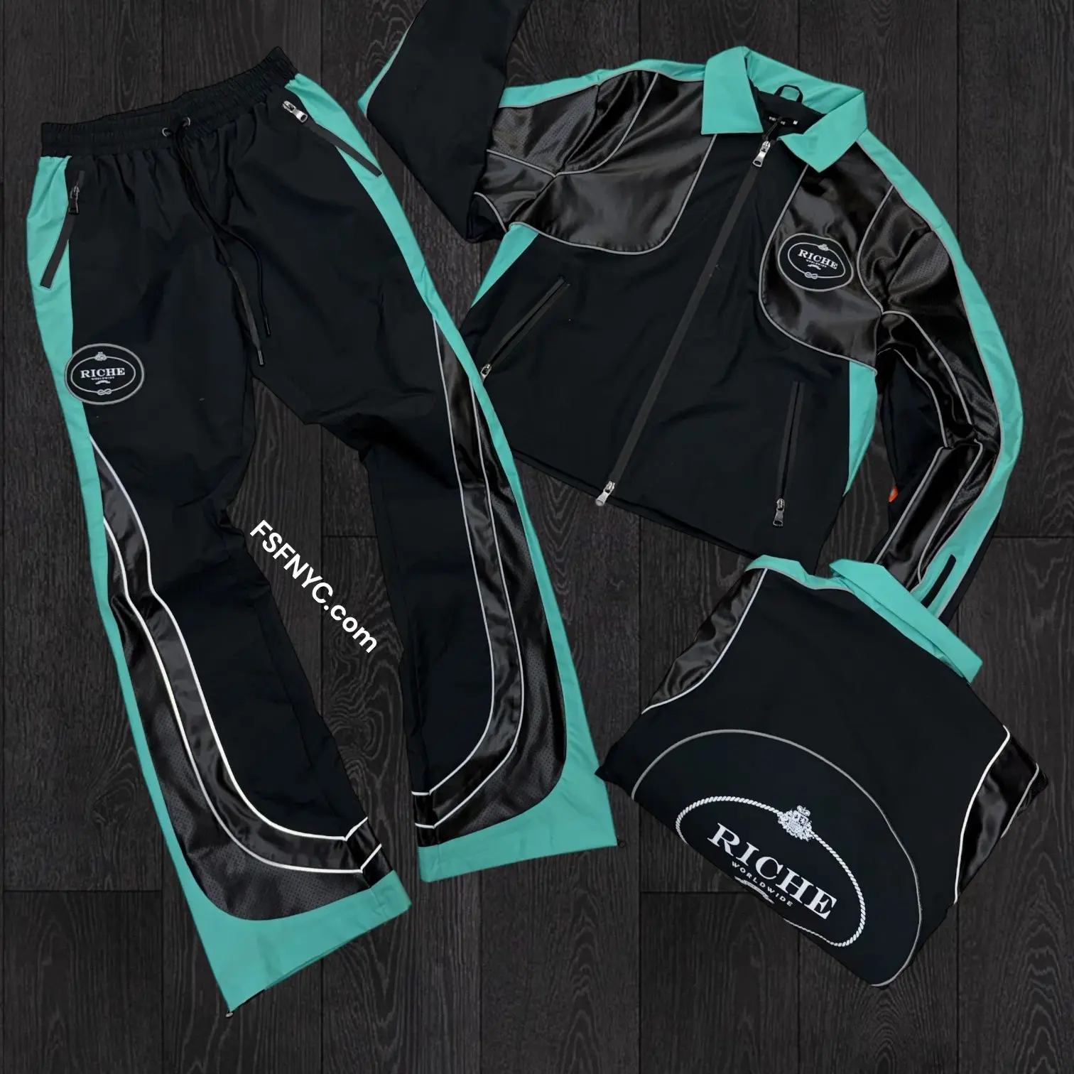VR - FSFNYC Exclusive Stacked Nylon Set - Black - 1852