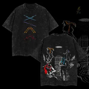 Teenage Mutant Ninja Turtles Retro Vintage Limited Edition Raven Tee Menswear Clothes 100_ Premium Cotton Soft Top Classic Apparel