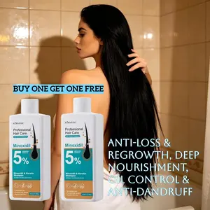 【Buy 1 Get 1 Free】Professional Anti Hair Loss Growth Shampoo, Nourishes Scalp, Repairs Hair, Prevents Hair Fall, Promotes Hair Regrowth, Refreshing Non-greasy Daily Hair Cleanser, 265g×2