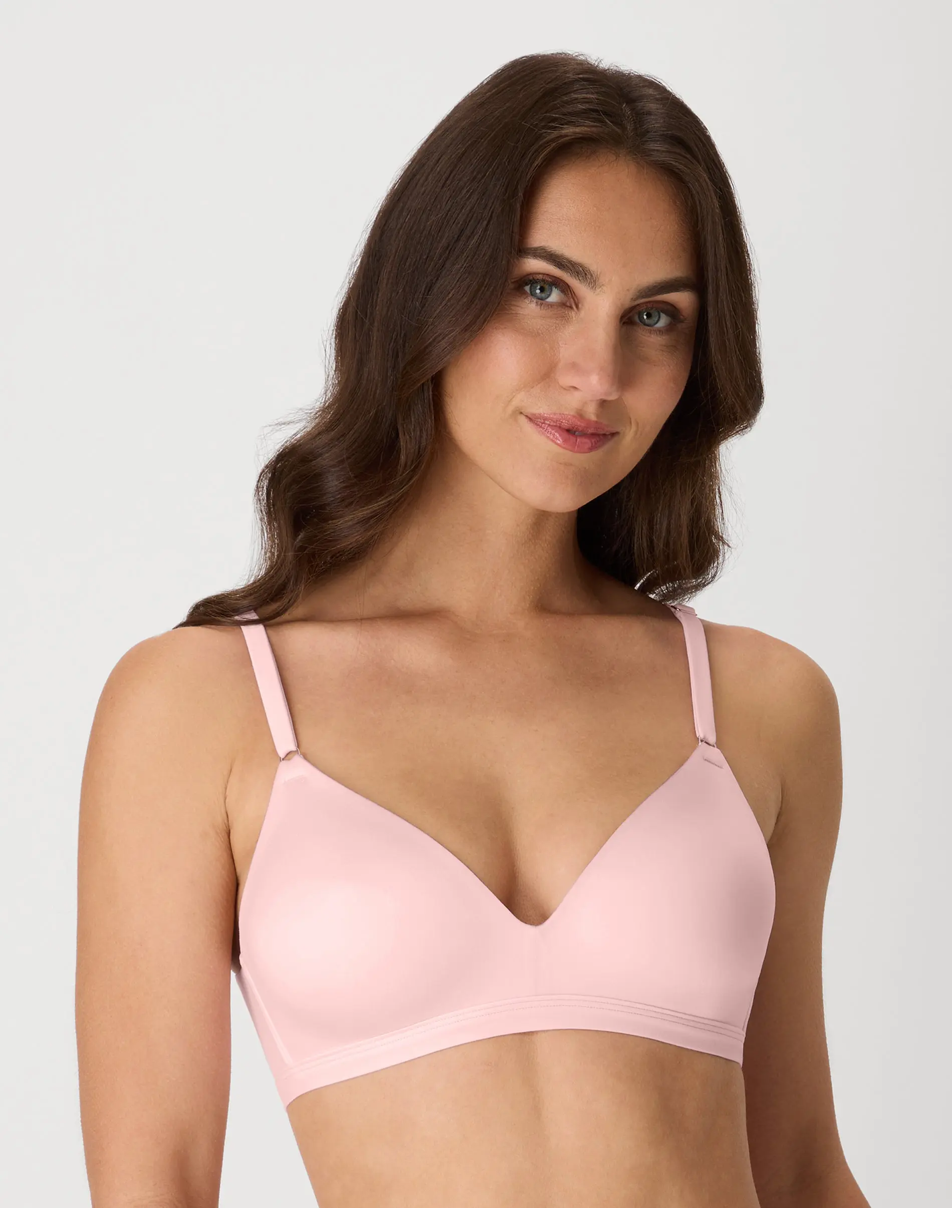 Maidenform Wireless T-Shirt Bra Full Coverage Convertible Straps & Back Smoothing Adjustable Maidenform Wireless T-Shirt Bra Full Coverage Convertible Straps & Back Smoothing Adjustable