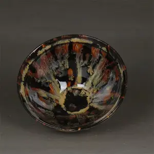 Bemy water color colorful Jianzhan tea cup -random color