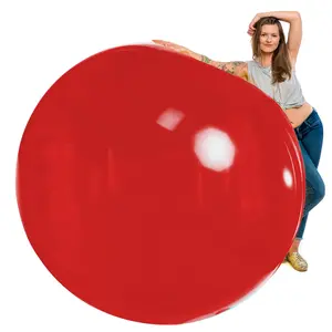 72 Inch Giant Red Balloons - 40pcs Set, Classic Red Color, Ideal for Parties and Celebrations