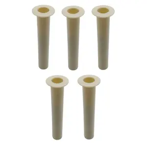 Poolzilla Tan Sleeve and Cap Set for Pool Safety Fence
