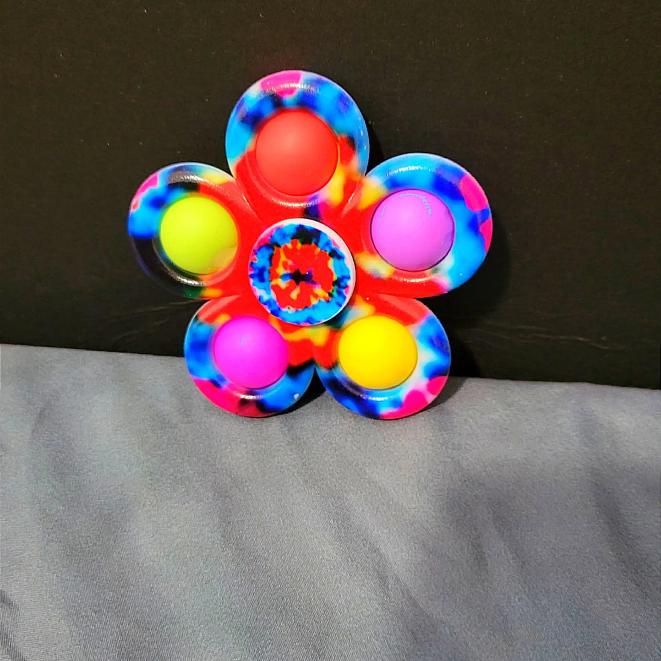 #4 Colorful Bubble Fidget Spinner ADHD Stress Anxiety Children's ADHD