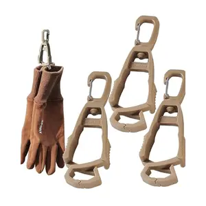 Outdoor Glove Clip, Portable Work Safety Glove Clip, Multipurpose Hanging Storge Hook, Outdoor Gym Accessories, Work Gloves For Duty Belt Construction