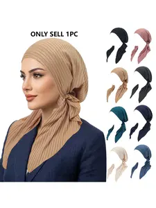 Elegant Striped Sequin Headscarf Hat for Women, Versatile Postpartum Chemotherapy Plane Hat, Soft Comfortable Daily Commute Festival Party