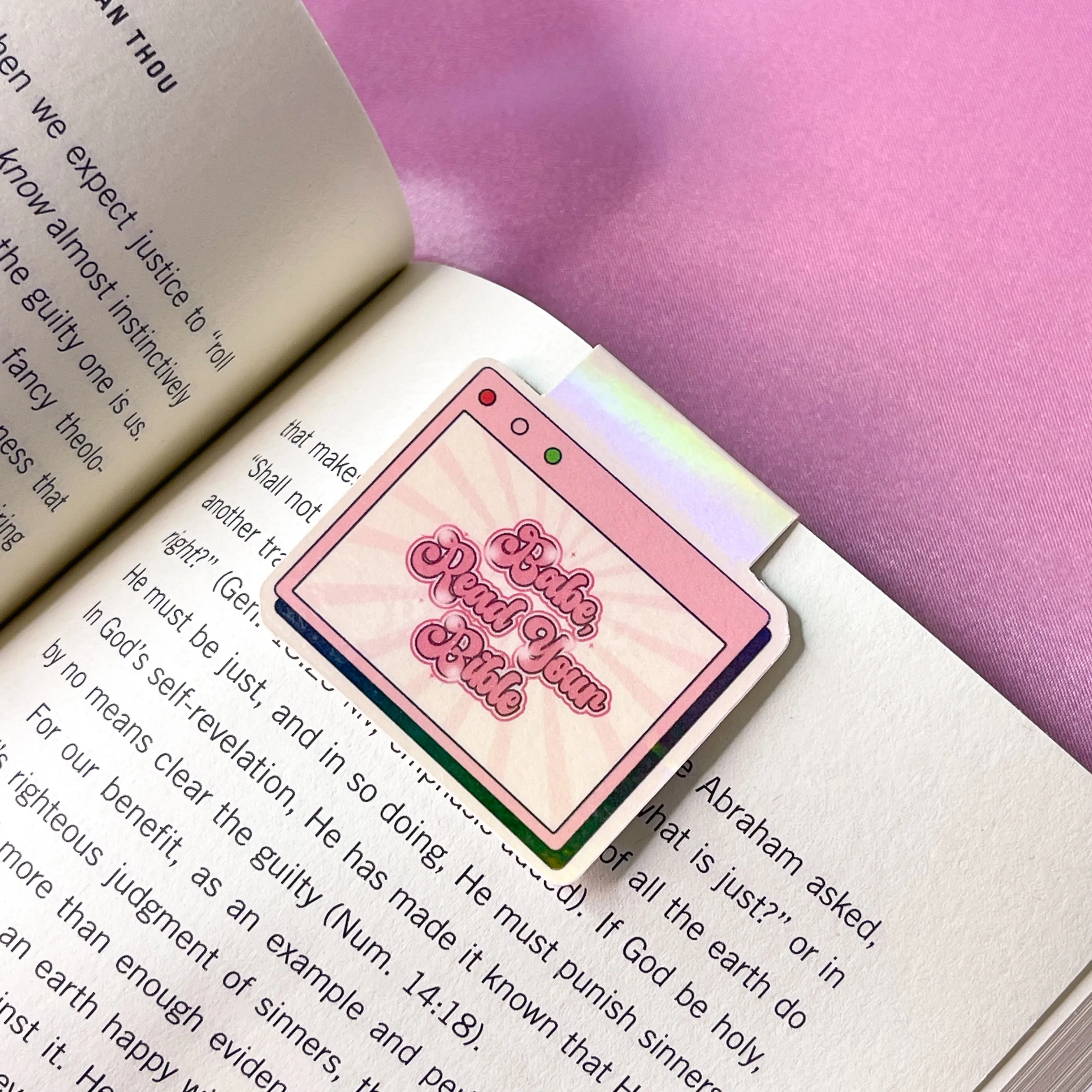 Babe, Read Your Bible Magnetic Bookmark
