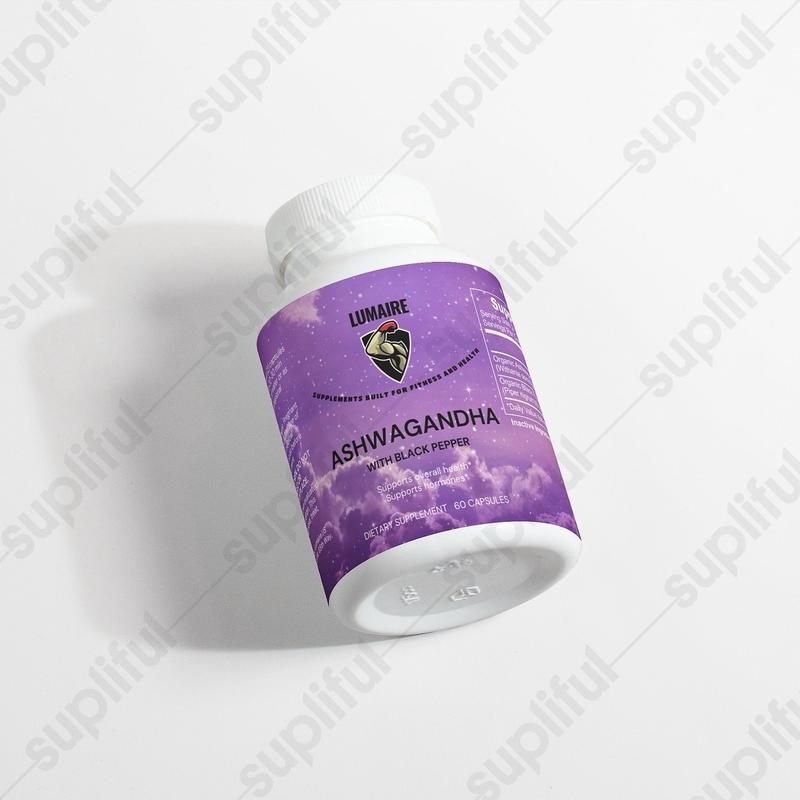 Organic Ashwaghanda Brain Clarity And Anxiety Reliever Healthcare Fitness