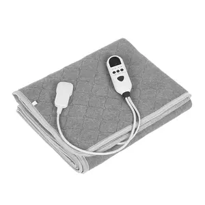 Heated Electric Blanket Throw, Heating Blanket with 9 Heating Levels, 1/2/4/6 Hours Auto Off, 31"x63" Electric Blanket with Overheat Protection, Gifts for Grandma Mom Seniors