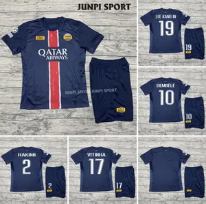 2025 Paris City Soccer Jersey Set – Premium Thai Fabric Football Uniform, Breathable Match Style Kit for Men Women