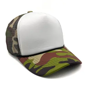 Trucker Hat Foam Mesh Baseball Cap Snapback Hats Camo Caps for Men Women Lot