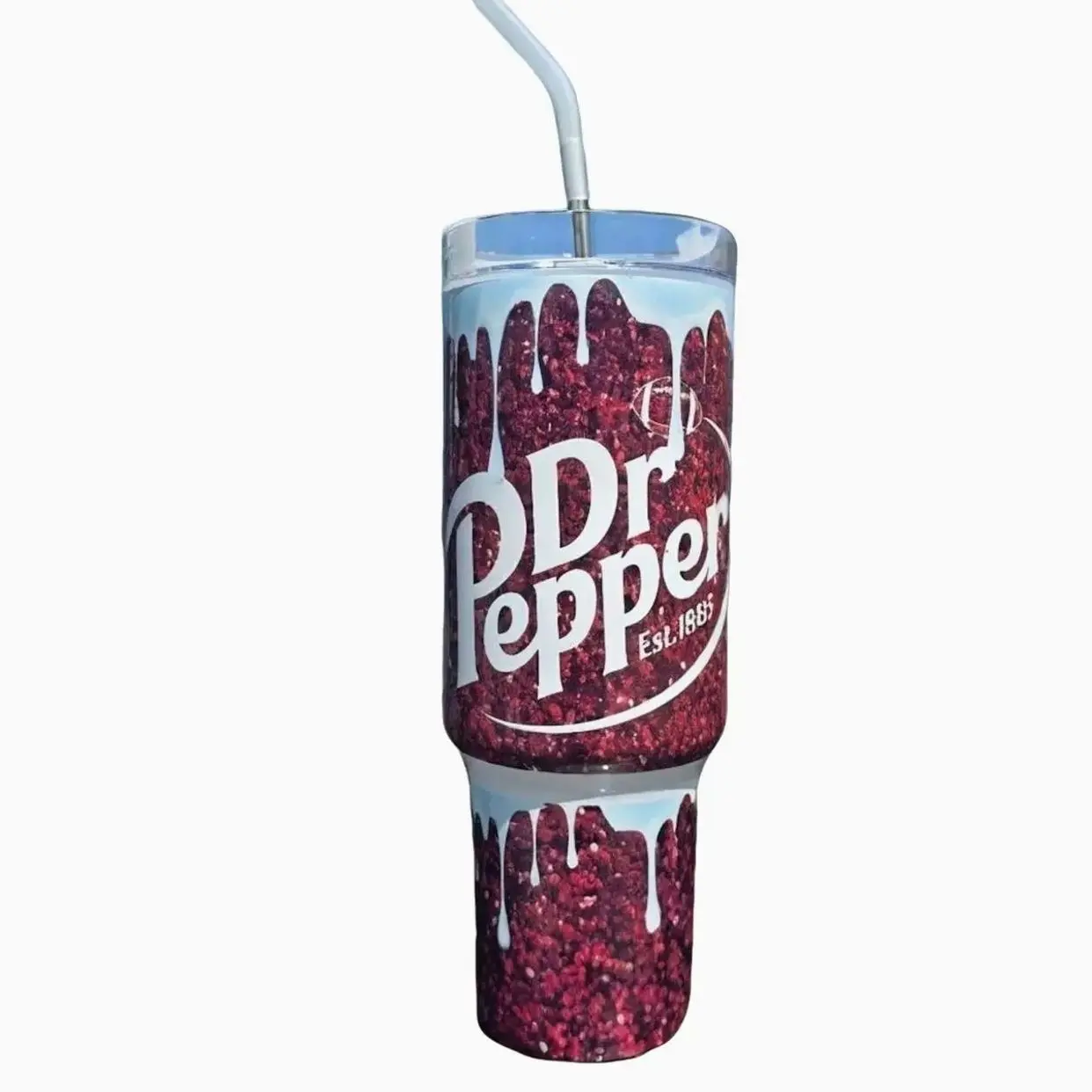 Soda Pop 40oz Tumbler - Stainless Steel with Handle Vacuum insulated drinkware