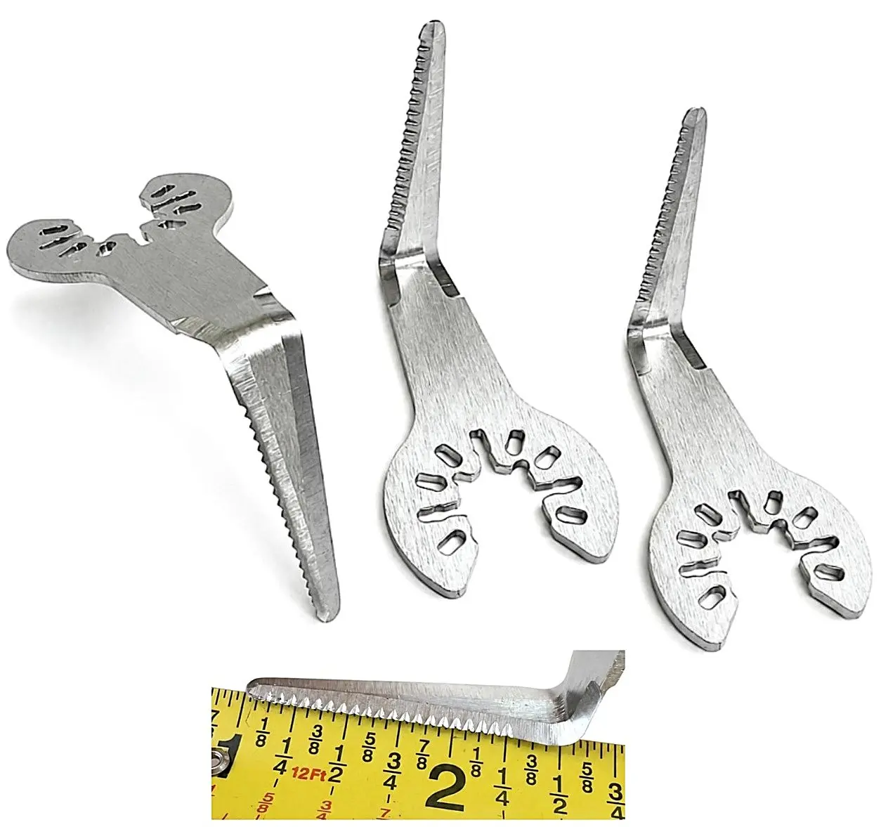 1.5" Multi-Tool Cold Knife Blade, Serrated Precision Windshield Removal Tool for Clean Auto Glass Cutting 3pk