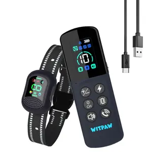 4900 Ft Remote Dog Training Collar, Voice Call & Light Function, Ip67 Waterproof Rechargeable, 4 Modes, Fits 10-120 Lbs Dogs