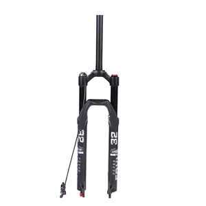EPXX/FEPER MTB Air Suspension Fork, 26/27.5/29" 100mm Travel, 15x100mm Thru-Axle, Straight Steerer, Remote Lockout, Black