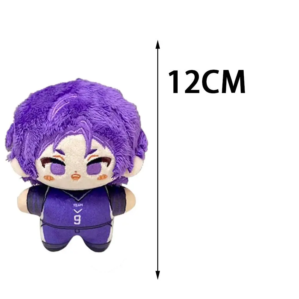 Mini Anime Plush Keychain Michel Caesar Mikage Reo Nagi Seishiro Chigiri Hyoma Bachira Meguru Cute Starfish body Doll Gifts