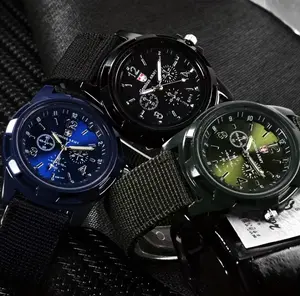 Men's Military-Style Chronograph Watch Tactical Durable & Stylish with Multiple Color Options Sold Separately