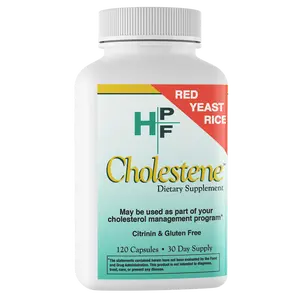 Healthy Origins - HPF Cholestene (Red Yeast Rice) - 600mg 120 Capsules  Dietary Supplement  for Cholesterol Management