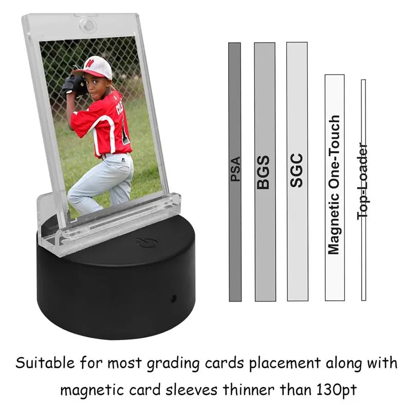 verify beckett graded card Amazon.com: CGC-TAG Acrylic Stand Clear / Color for Graded Card Display /  Slab Holder (CGC, Clear) : Toys & Games main image 0