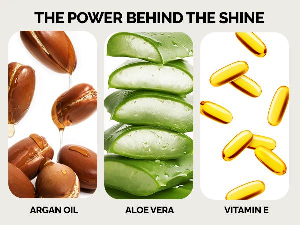 Herstyler Argan Oil Hair Serum - Anti-Frizz Hair Serum for Frizzy and Damaged Hair - Lightweight Heat Protectant Serum for Hair Growth - Hair Oil Serum with Aloe Vera, Vitamin E & Argan Oil - Boosts Shine & Hydration - Haircare - 2 Fl Oz - 4 Pack