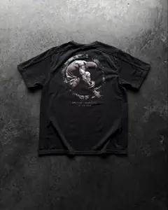 ENTOMBED TEE - MENSWEAR VINTAGE STREETWEAR TOP BAGGY COTTON CREWNECK CASUAL TSHIRT MAN PRINT
