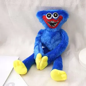 Cute Blue Monster Plush Toy with Long Arms & Legs, Funny Stuffed Animal Doll, Super Soft Huggable Plushie Gift for Kids, Teens & Adults Soft Cuddly Gift