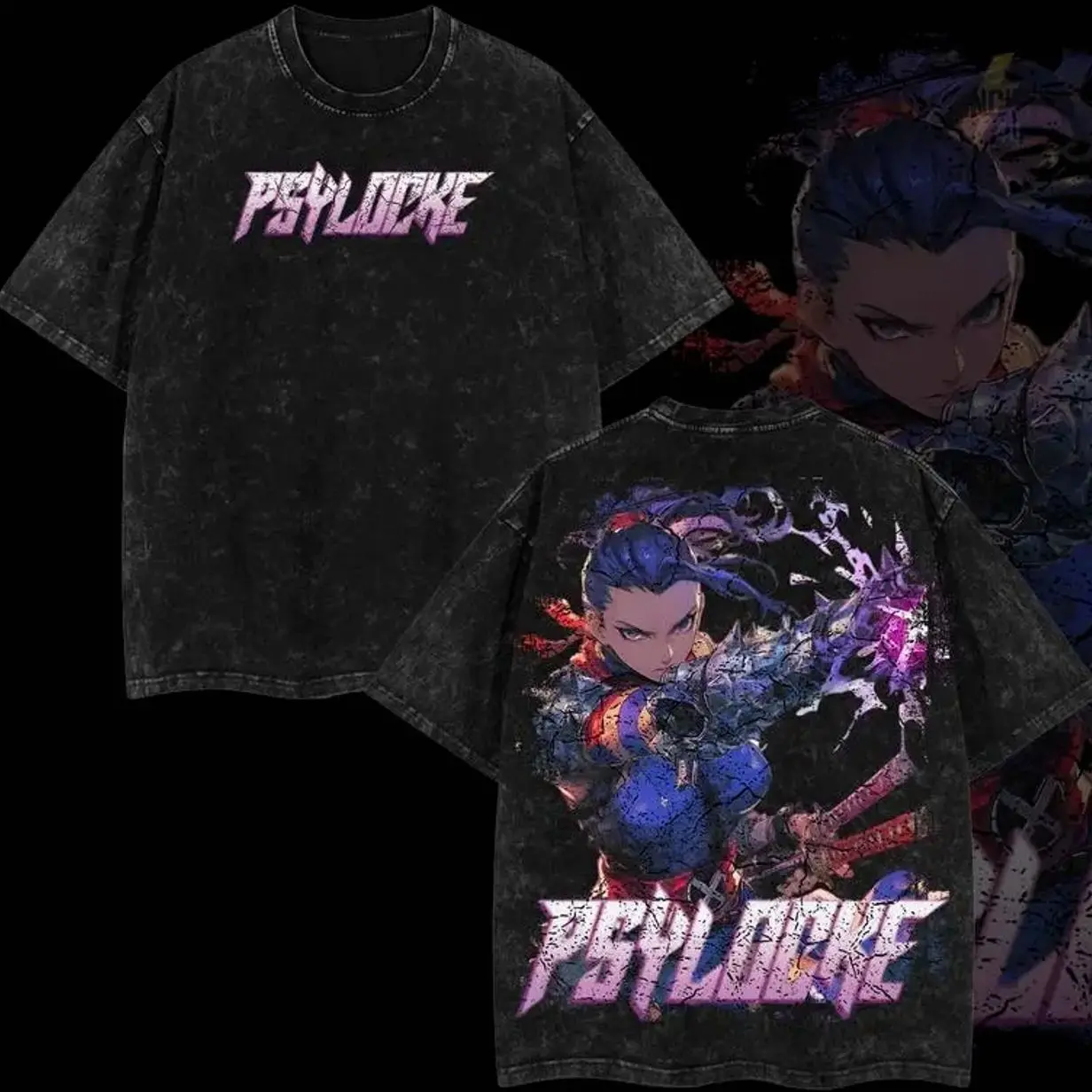 Retro Psylocke In My Life Oversized T-Shirt 100% Premium Cotton Relaxed Fit S-5XL Classic Menswear Top for Men Apparel Seamless Soft TYP