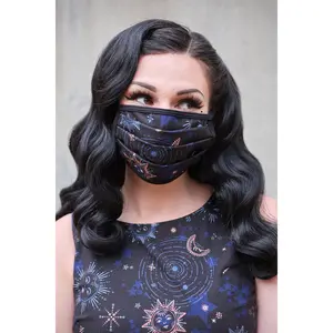 Celestial / Math Reversible Cotton Mask