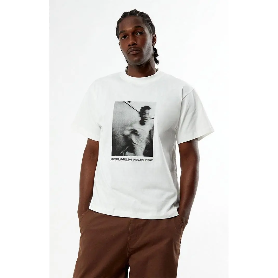 UPRISERS Men's Family Drive x Uniform Journal Keep Smiling T-Shirt - Multicolor