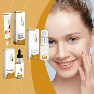 Beeswax Facial Care Set for Hydration and Moisturizing, Nourishing Cream for Fine Lines and Soft Skin, Perfect Gift for Women and Girls