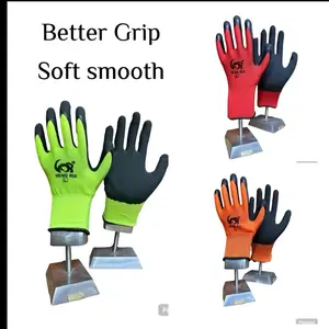 8 pairs Better Grip Soft and Smooth Work Gloves