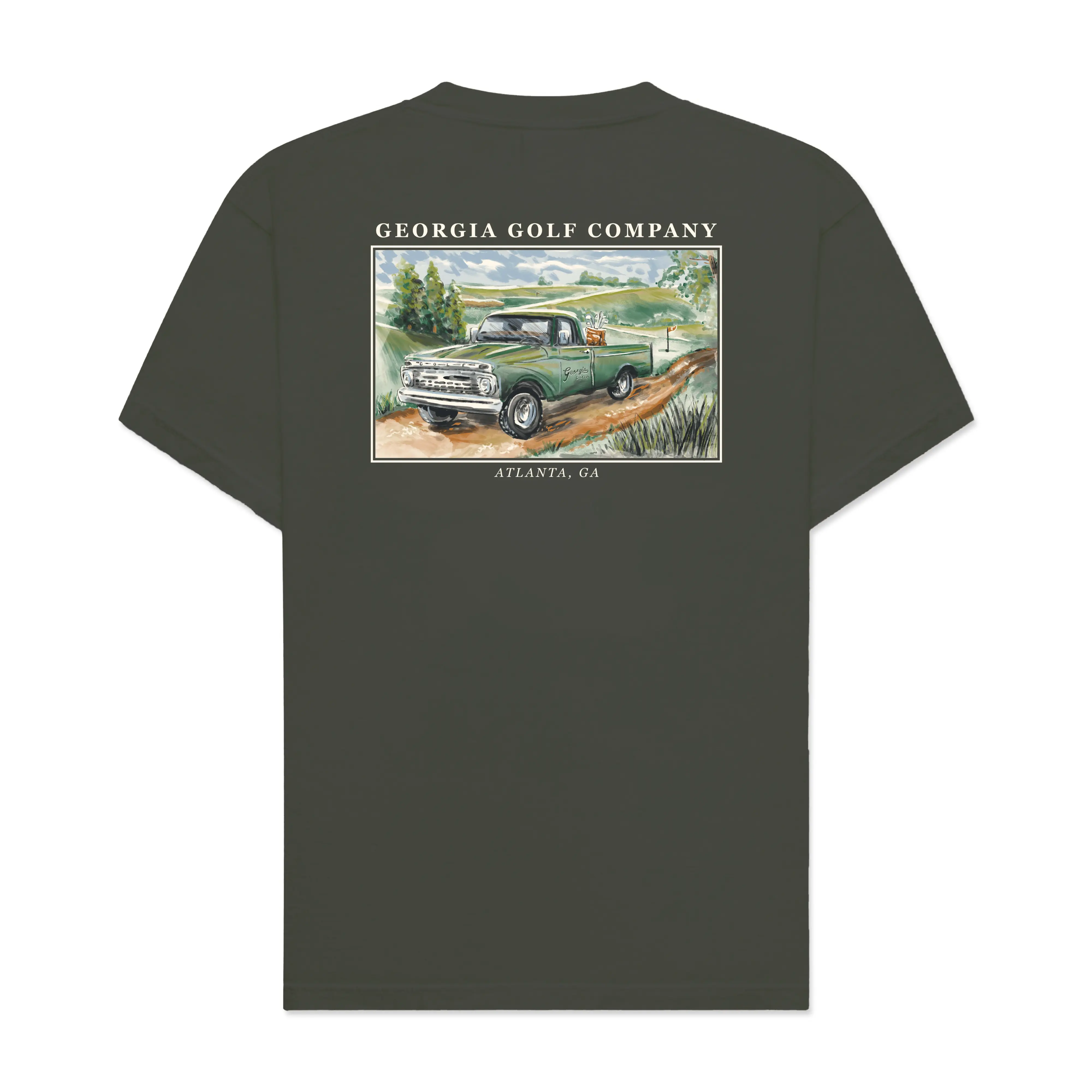 Pickup Truck Tee - Green Pickup Truck Tee - Green