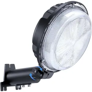 80 W LED Barn Light,12000LM Yard Area Lights  Outdoor Lighting with Photocell 6500K Adjustable Angle  IP66  Street Lights for   Garage