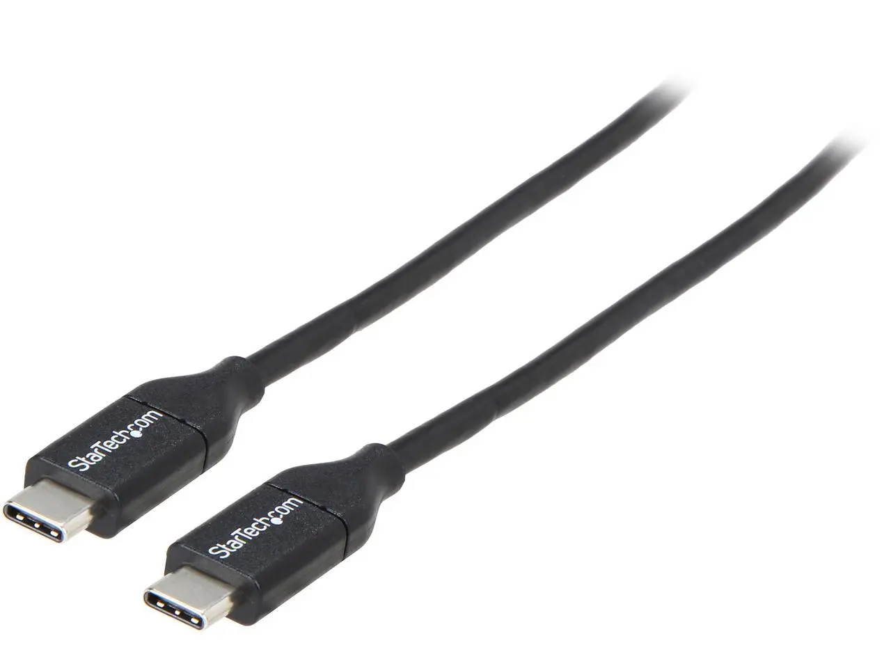 StarTech.com USB2C5C2M USB C to USB C Cable - 6 ft / 2m - w/ 5A Power Delivery - USB 2.0 - USB-IF Certified - USB Type C Cable -USB C Charging Cable