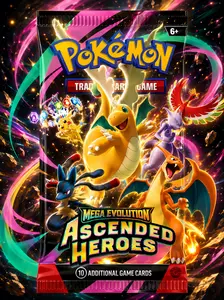Pokemon ME2.5 Mega Evolution Ascended Heroes Booster Pack