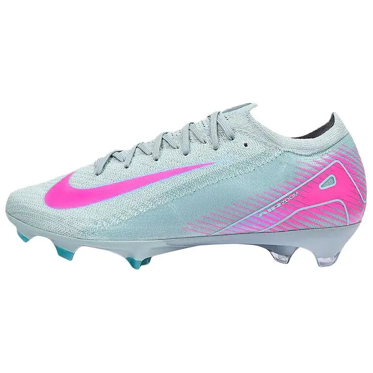 Nike Mercurial Vapor 16 Elite FG Men's Soccer Cleats - Blue & Pink, House White, Comfort, Versatility, Traction Boost, Maison Mihara Official Shoes