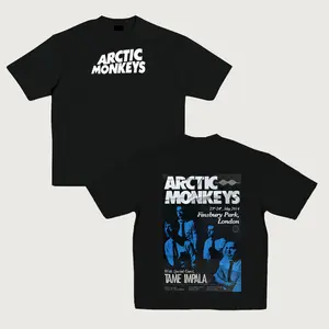 Arctic Monkeys Band Cotton T-Shirt – Unisex Fit, Soft Breathable Fabric, Casual Summer Rock Tee