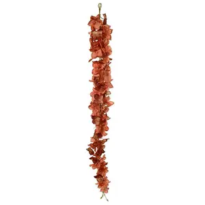 33" Hydrangea Garland Coral