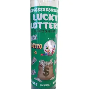 LUCKY LOTTO MANIFESTATION CANDLE Decor Religious