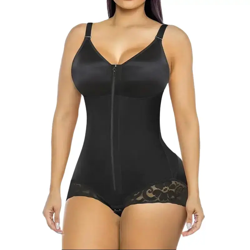 Overbust Fajas Colombianas Shapewear for Women Tummy Control Brief Shaper Girdles Compression Garment