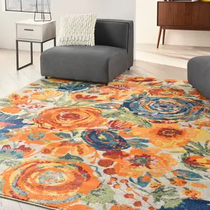 Nourison Allur Boho Abstract Floral Indoor Area Rug
