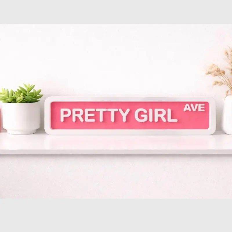 Pretty Girl Ave sign