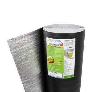 SmartSHIELD - 10mm R-20 Reflective Foam Core Insulation Roll - Black / Foil