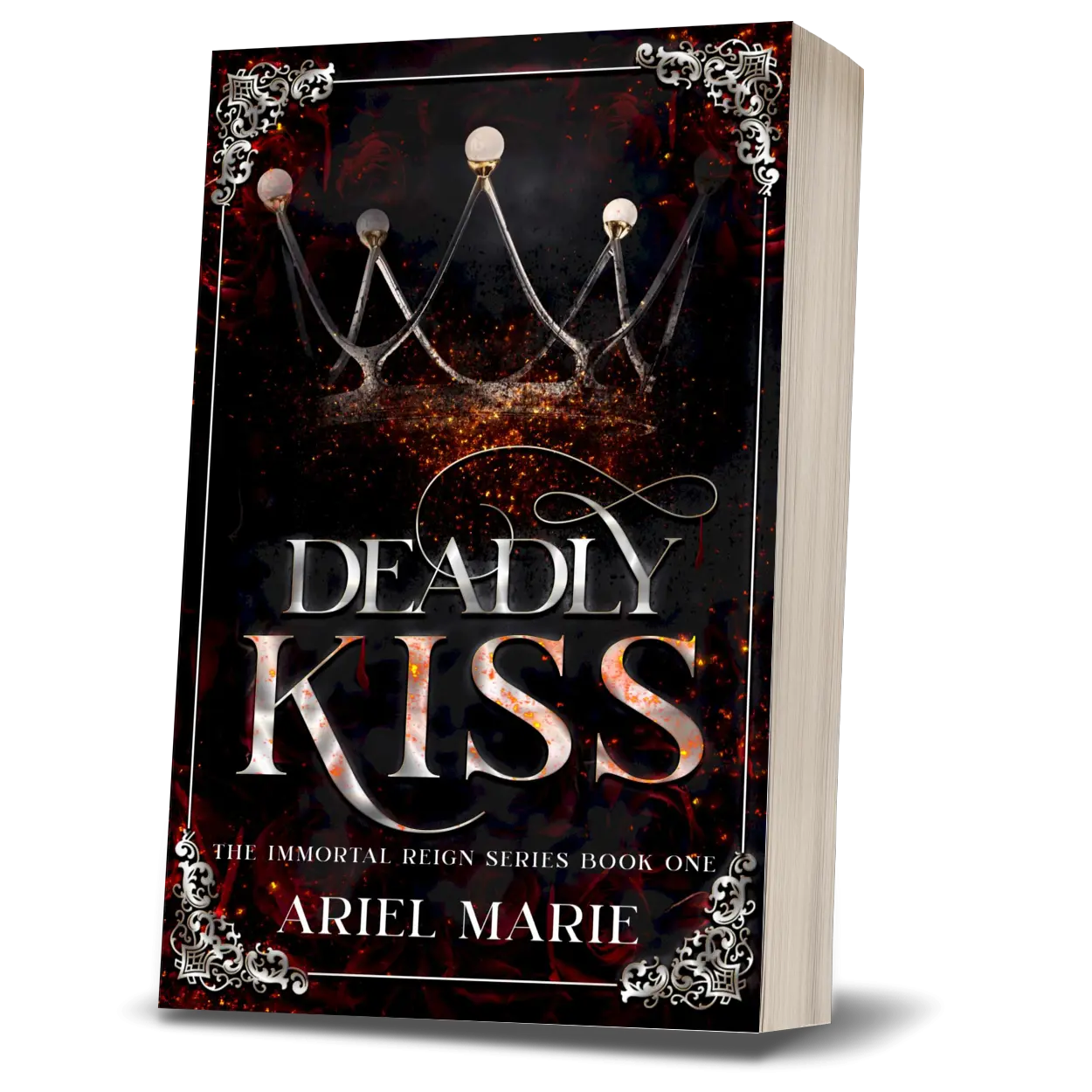 Deadly Kiss (The Immortal Reign 1) : A Sapphic Vampire Paranormal Romance Novel by Ariel Marie books
