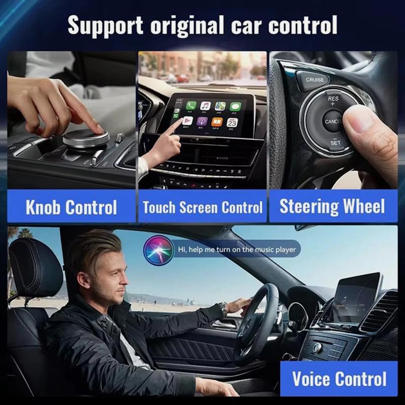 Android 13 CarPlay AI Box Wireless CarPlay Android Auto WIFI Adapter Converter w Netflix YouTube