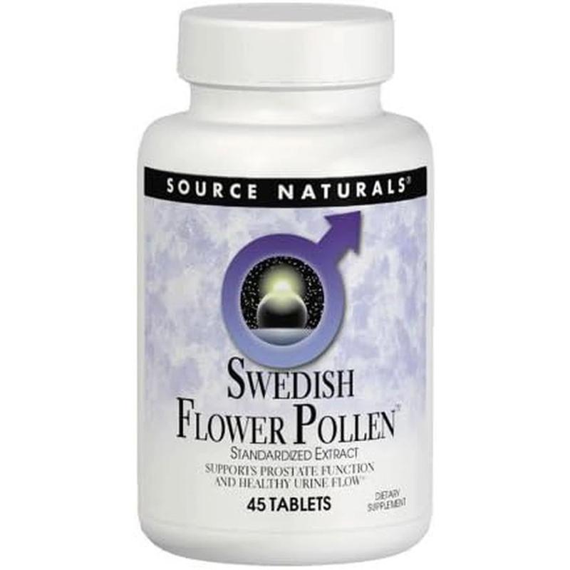 Swedish Flower Pollen Extract Supplement, Supports Prostate Function and Health Healthcare Fitness Vitamin