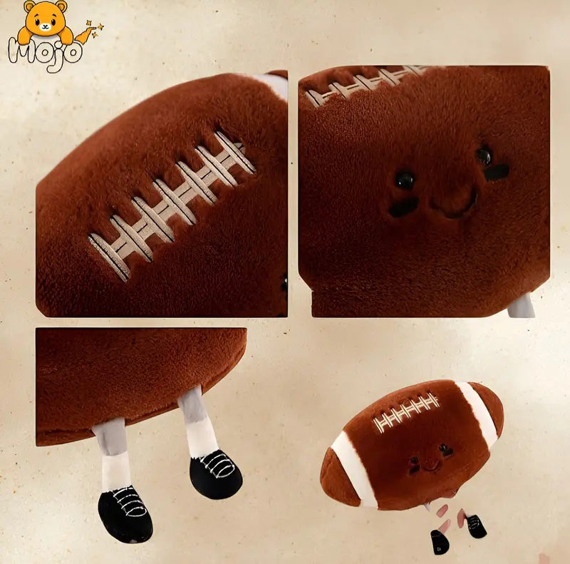 Soccer Doll Toys with feet, Creative Football-shaped Decorative Cushion, Plush Toy & Football Pillow Gift for Boys & Girls, Sports Ball Design Plush Toy, 1 Count Soft Football, Stuffed Plush toy for Boys and Girls, Football Warmies Soccer Doll Toys with feet, Creative Football-shaped Decorative Cushion, Plush Toy & Football Pillow Gift for Boys & Girls, Sports Ball Design Plush Toy, 1 Count Soft Football, Stuffed Plush toy for Boys and Girls, Football Warmies
