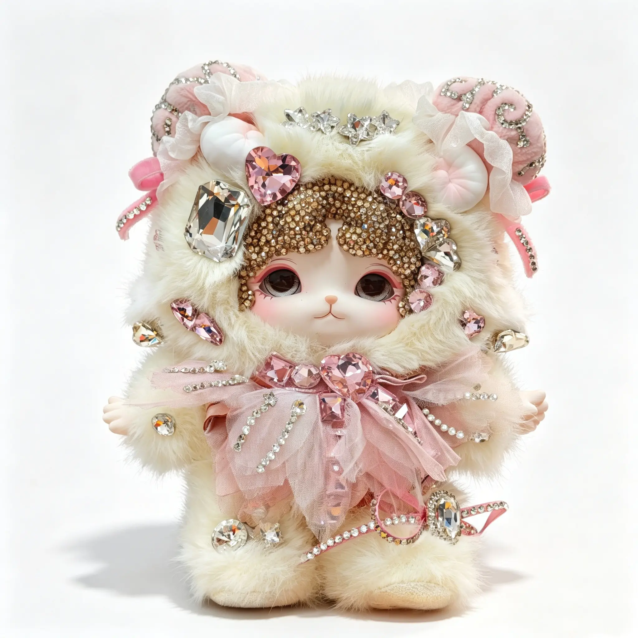 【HUNTIANMENG】Handmade Diamond Plush Doll